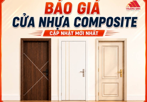 Báo giá cửa nhựa Composite chi tiết, mới nhất 2026